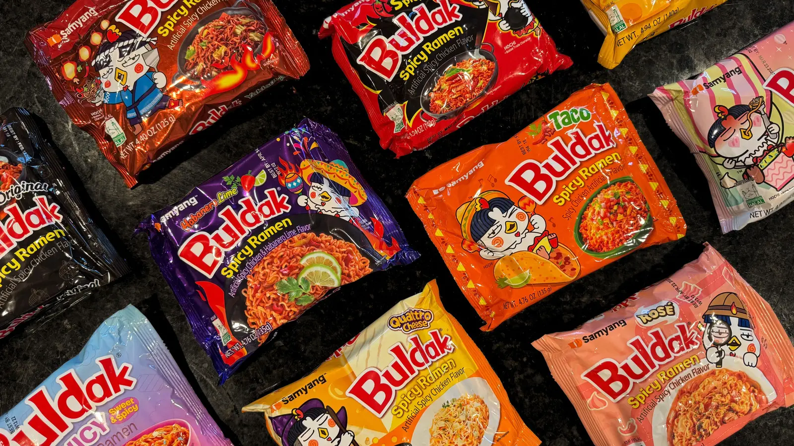 Samyang Buldak Noodles: 11 Flavors Ranked from Worst to Best
