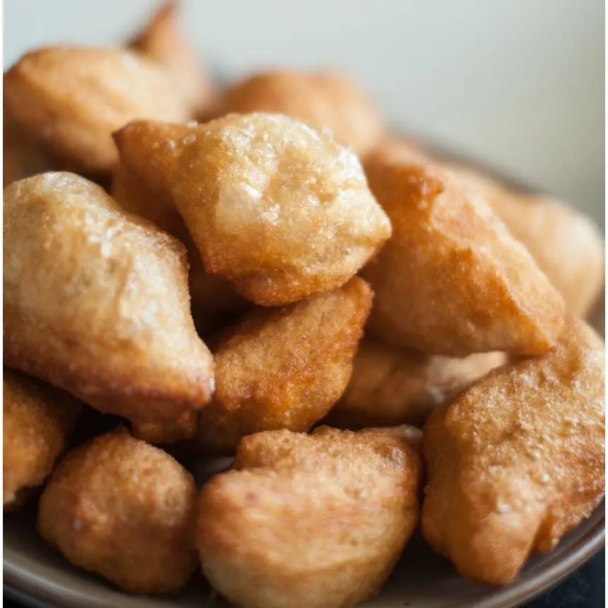 Crispy Fried Bread Bites Known as Scorpelle