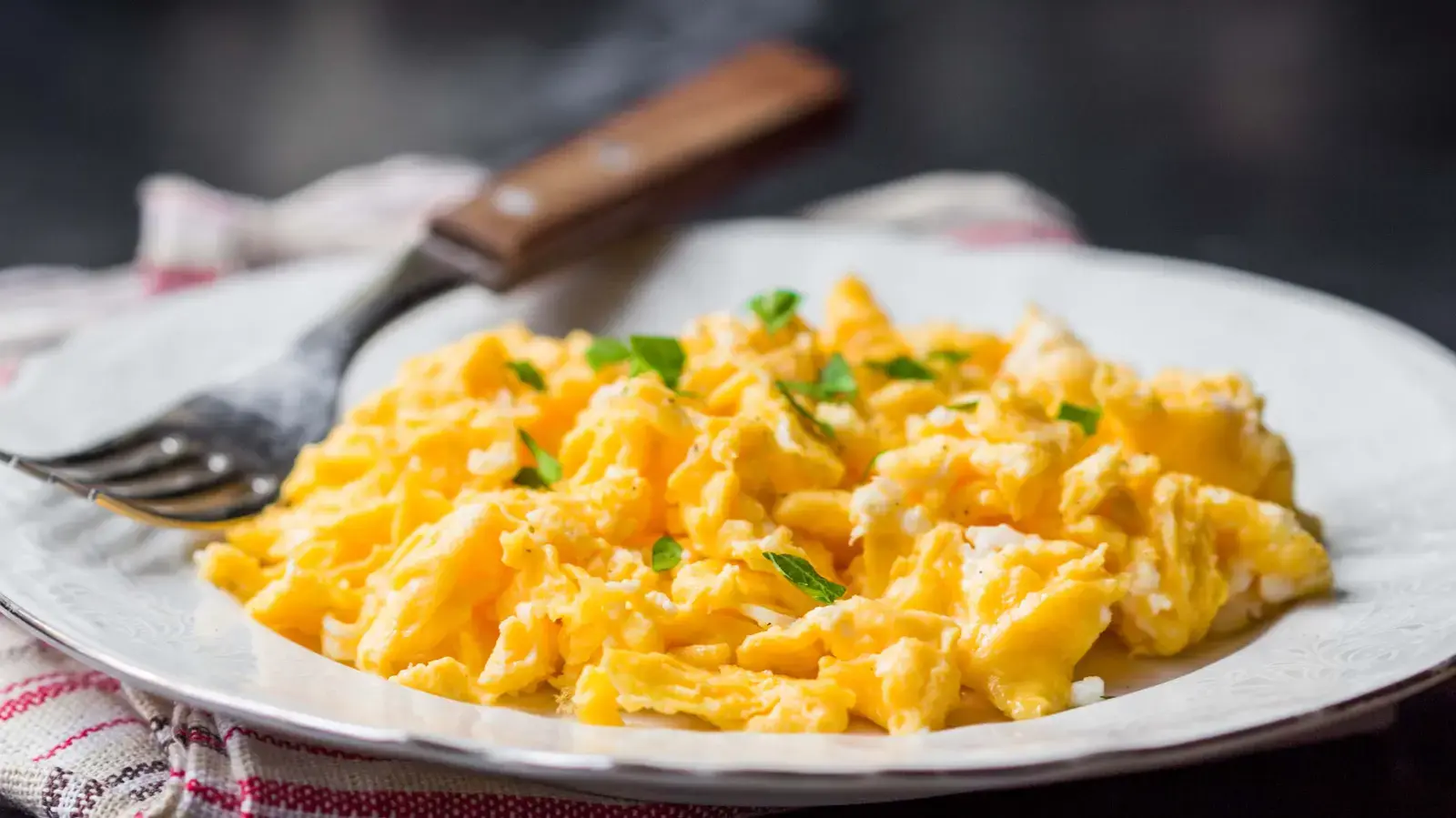 Scrambled Eggs Become Luxurious with the Addition of a Premium French Cheese