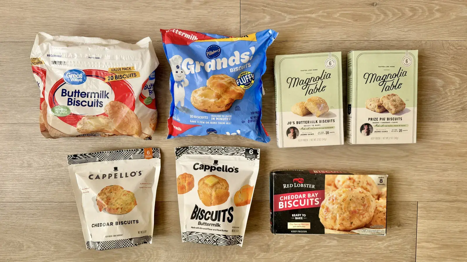 Seven Frozen Biscuit Brands Ranked From Worst To Best