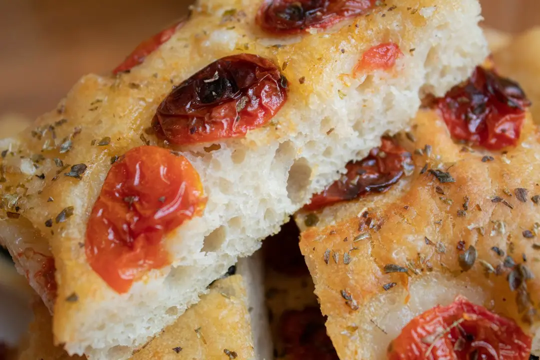 Slow-rise focaccia delivers deeper flavor through patient fermentation