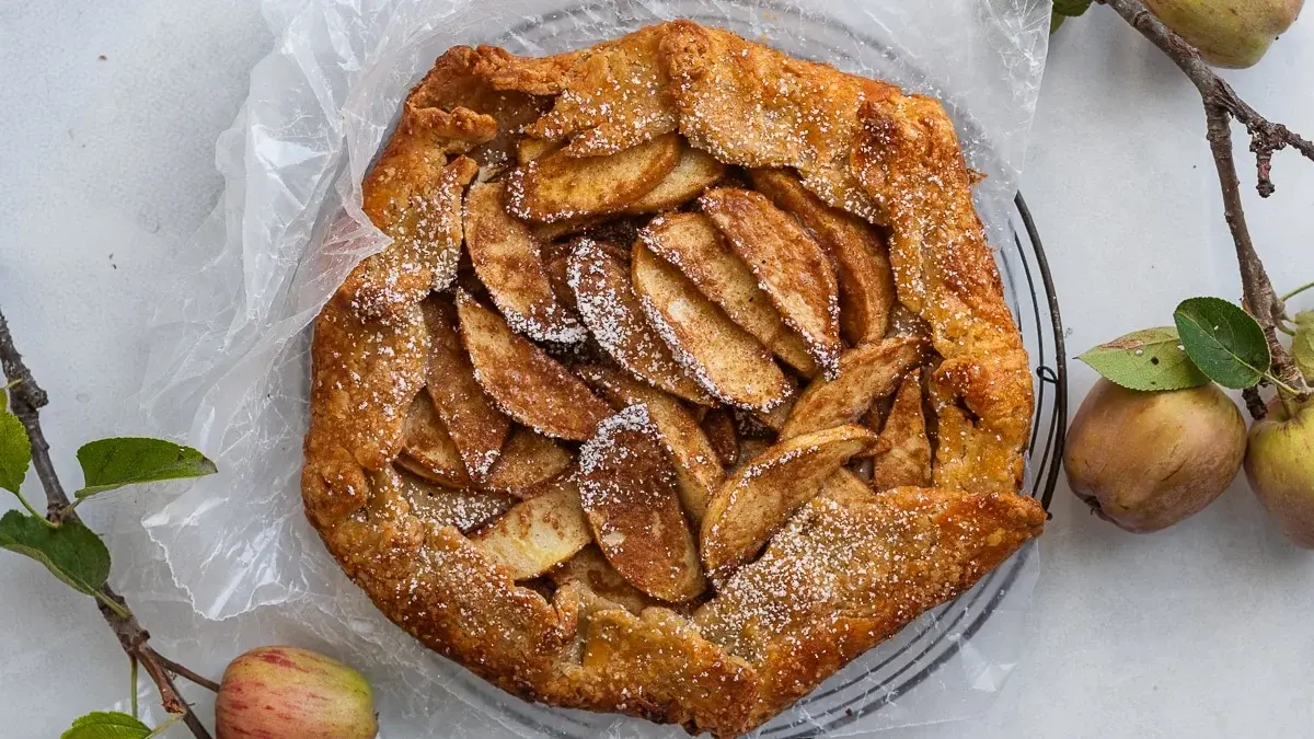 Sourdough Apple Galette Takes Center Stage in Home Baking