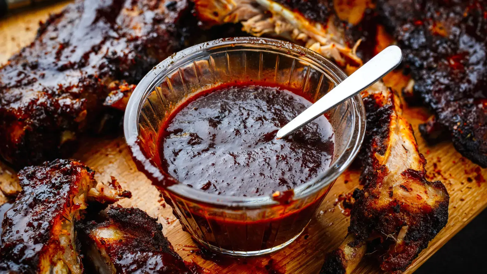 Sticky Pork Ribs Shine Thanks to a Forgotten Pantry Staple