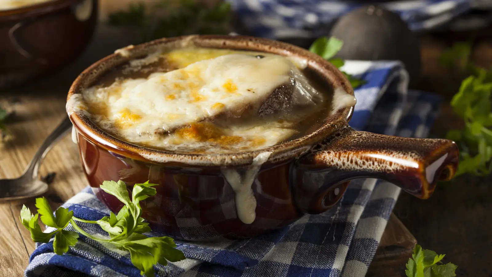 French Onion Soup Gets a Flavor Boost with Caramelized Mushrooms