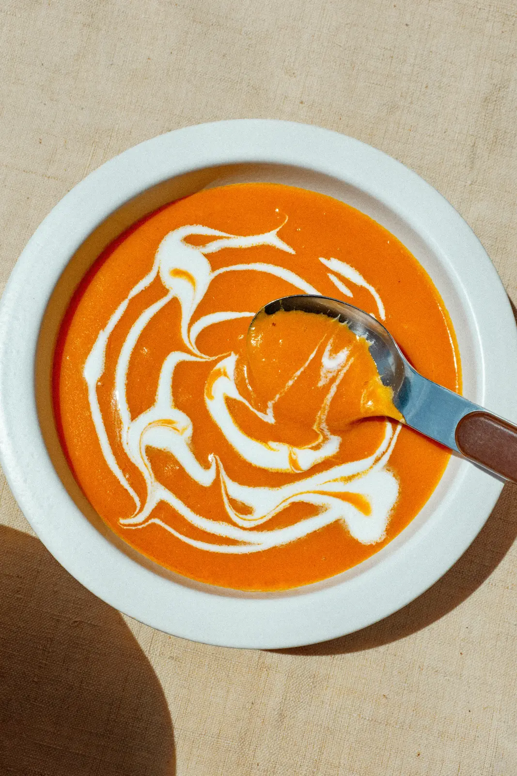 Spicy Pumpkin Soup Made in Minutes