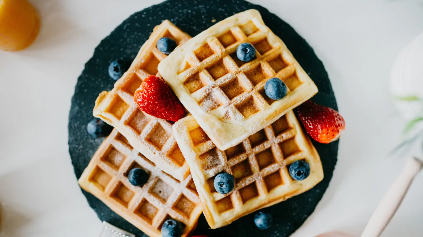 Upgrade Your Boxed Waffle Mix With This Simple Tangy Swap