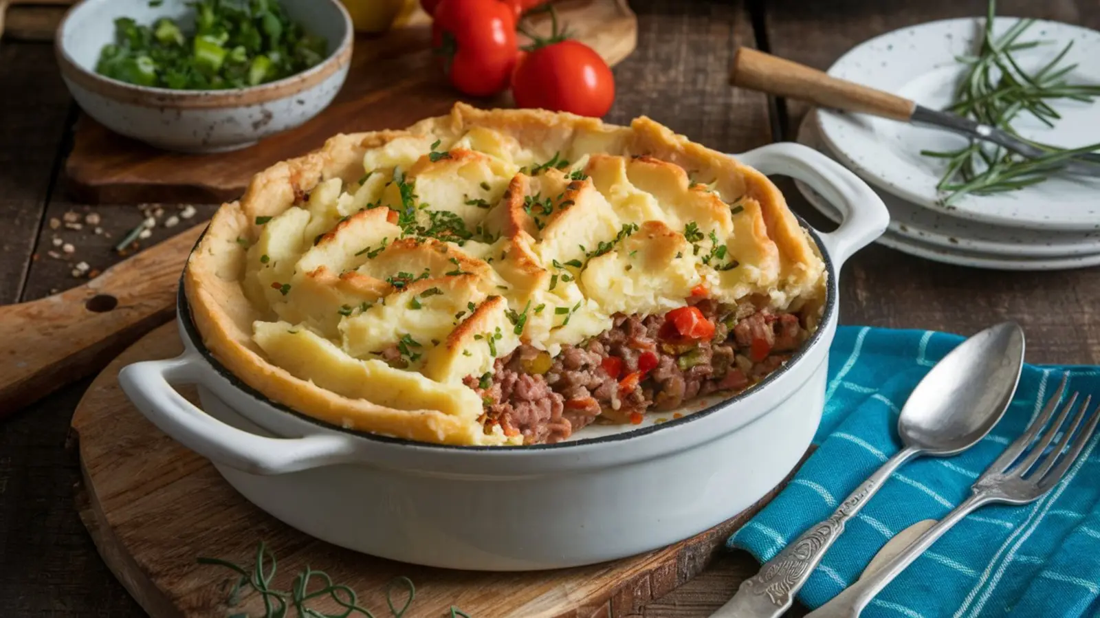 Turn Baked Potatoes Into Mini Cottage Pies With Ground Beef