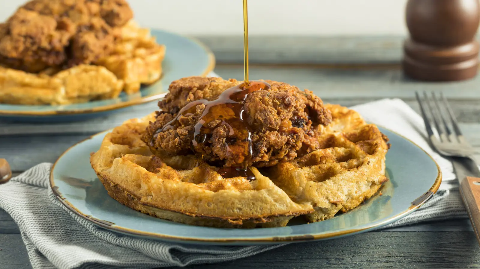 Give Chicken And Waffles 10x The Flavor By Adding These 2 Asian Sauces