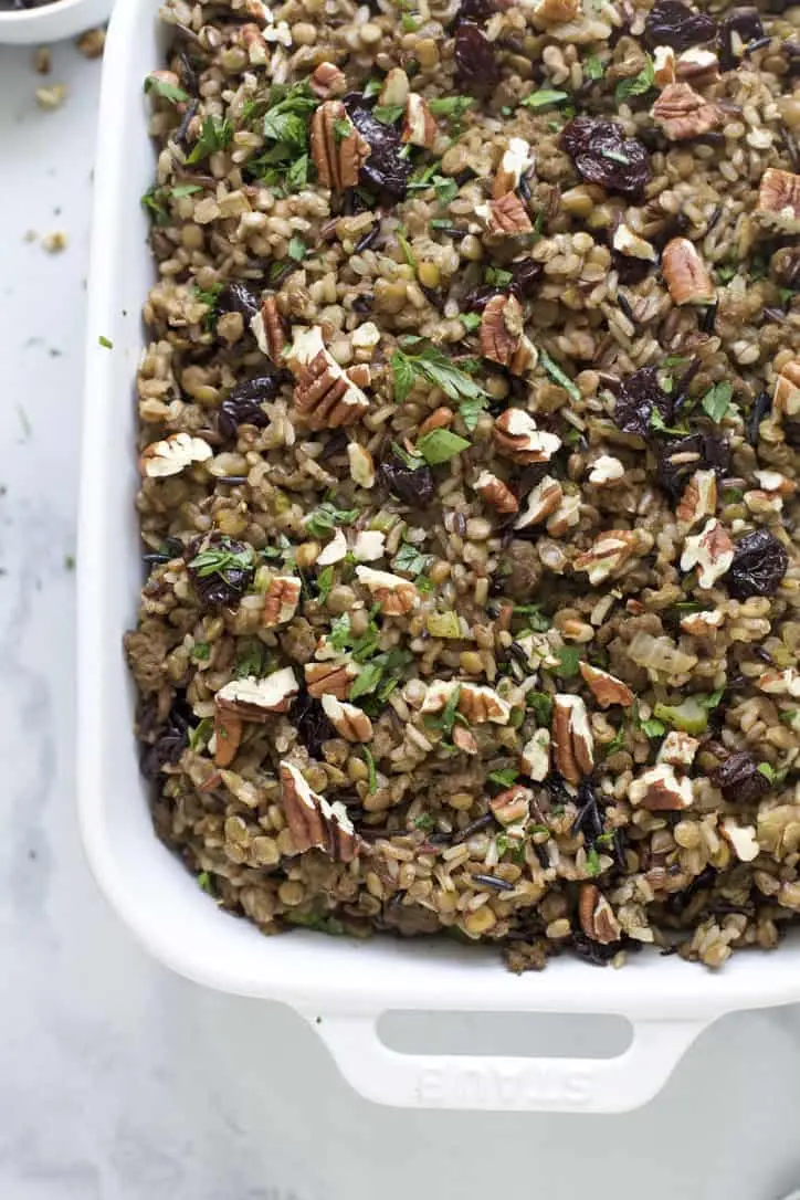 A Hearty Alternative to Traditional Bread-Based Stuffing