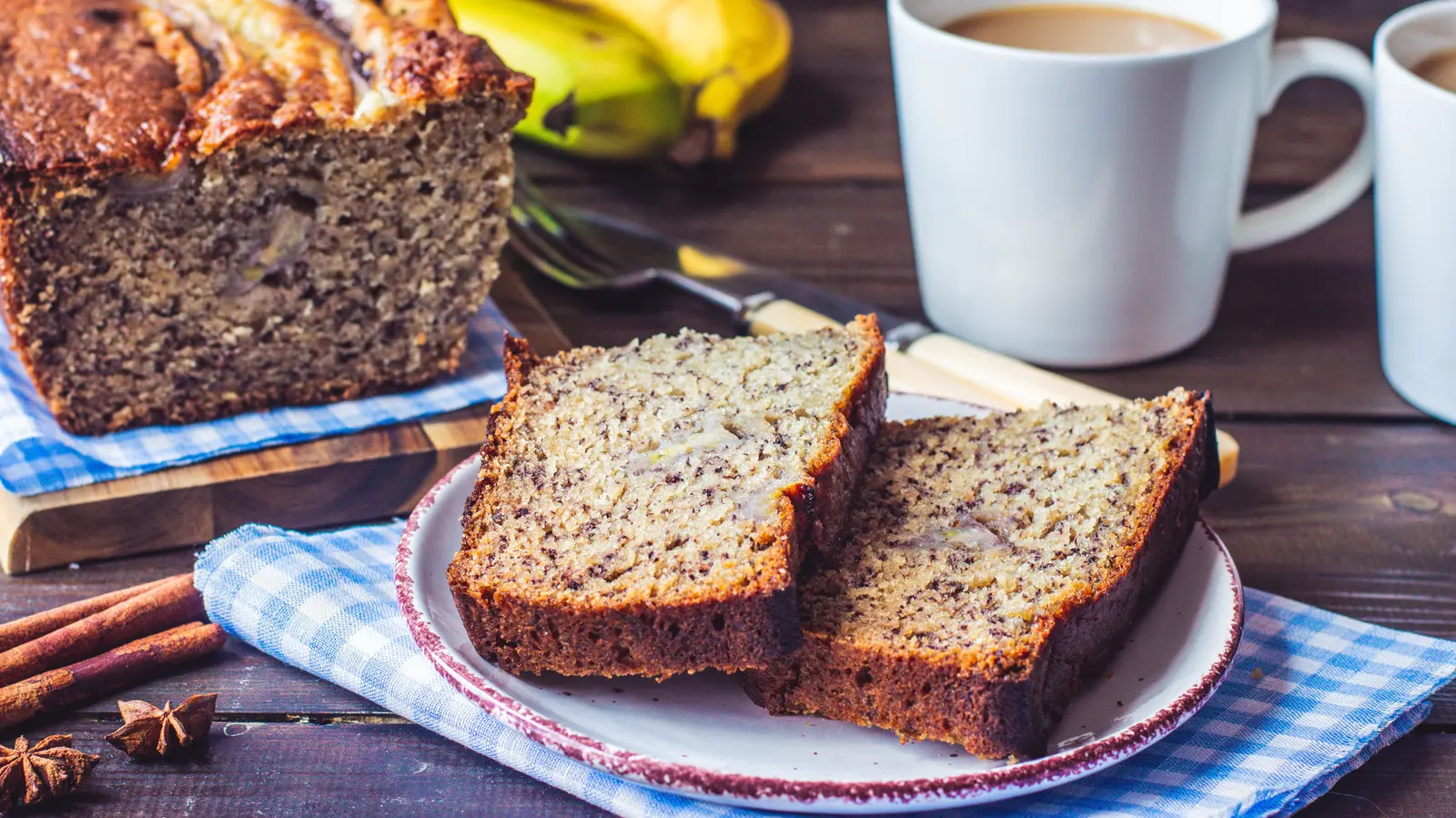 Baking Banana Bread with Only Two Essential Ingredients