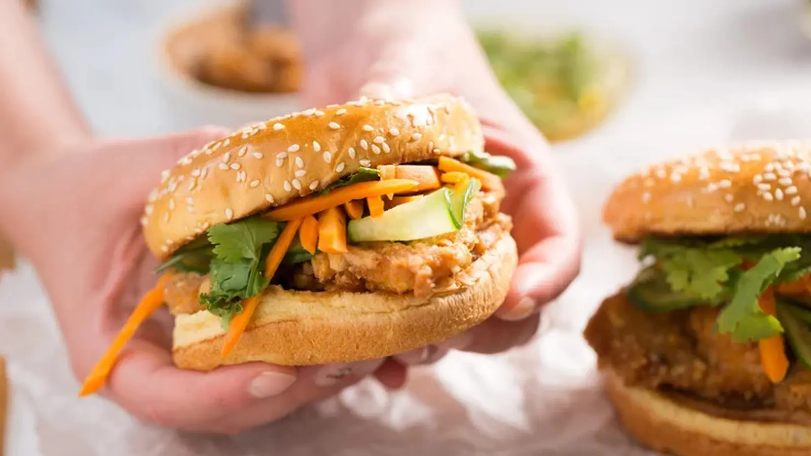 Asian‑Style Chicken Sandwiches Get a Flavor Boost