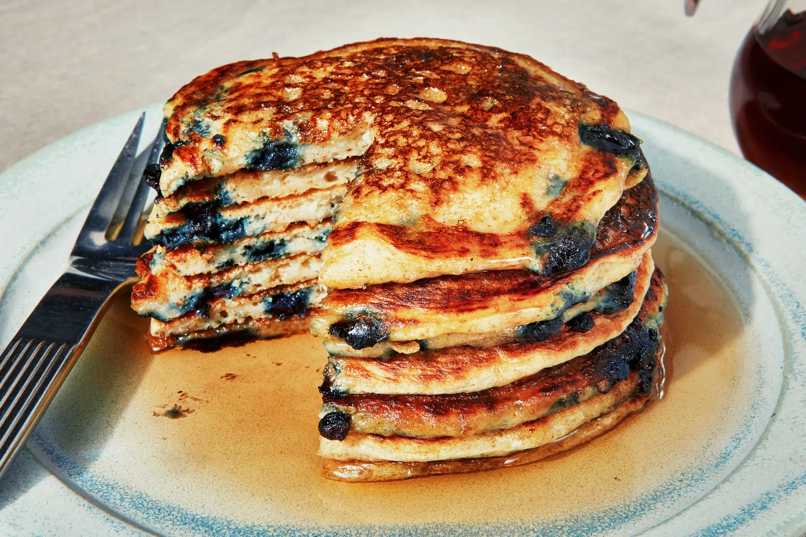 Blueberry Protein Pancakes: A Vegan Breakfast Revolution