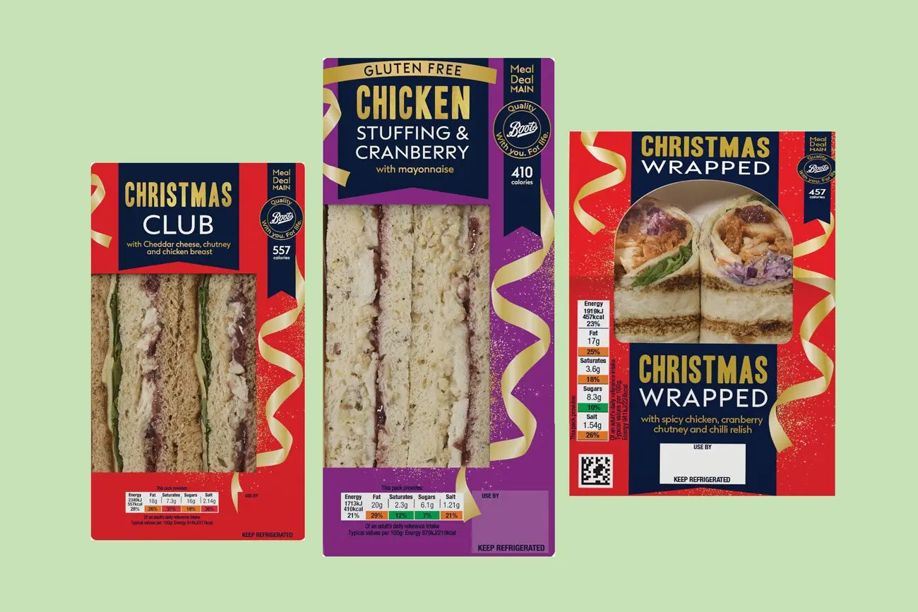 Boots Launches Festive Meal Deal Featuring Returning Triple-Layered Classic