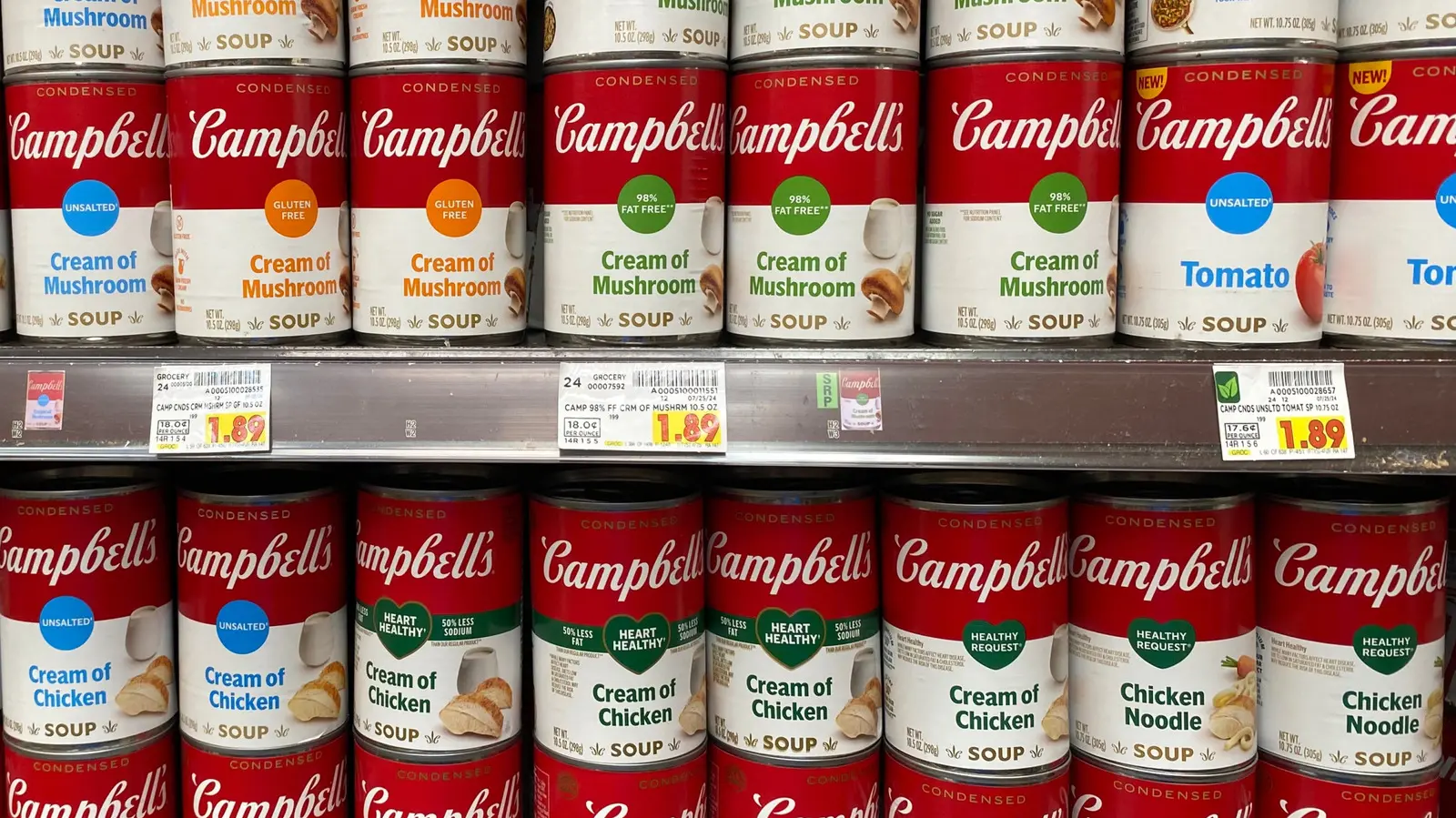 Campbell's Cream of Shrimp Soup Discontinued in 2025