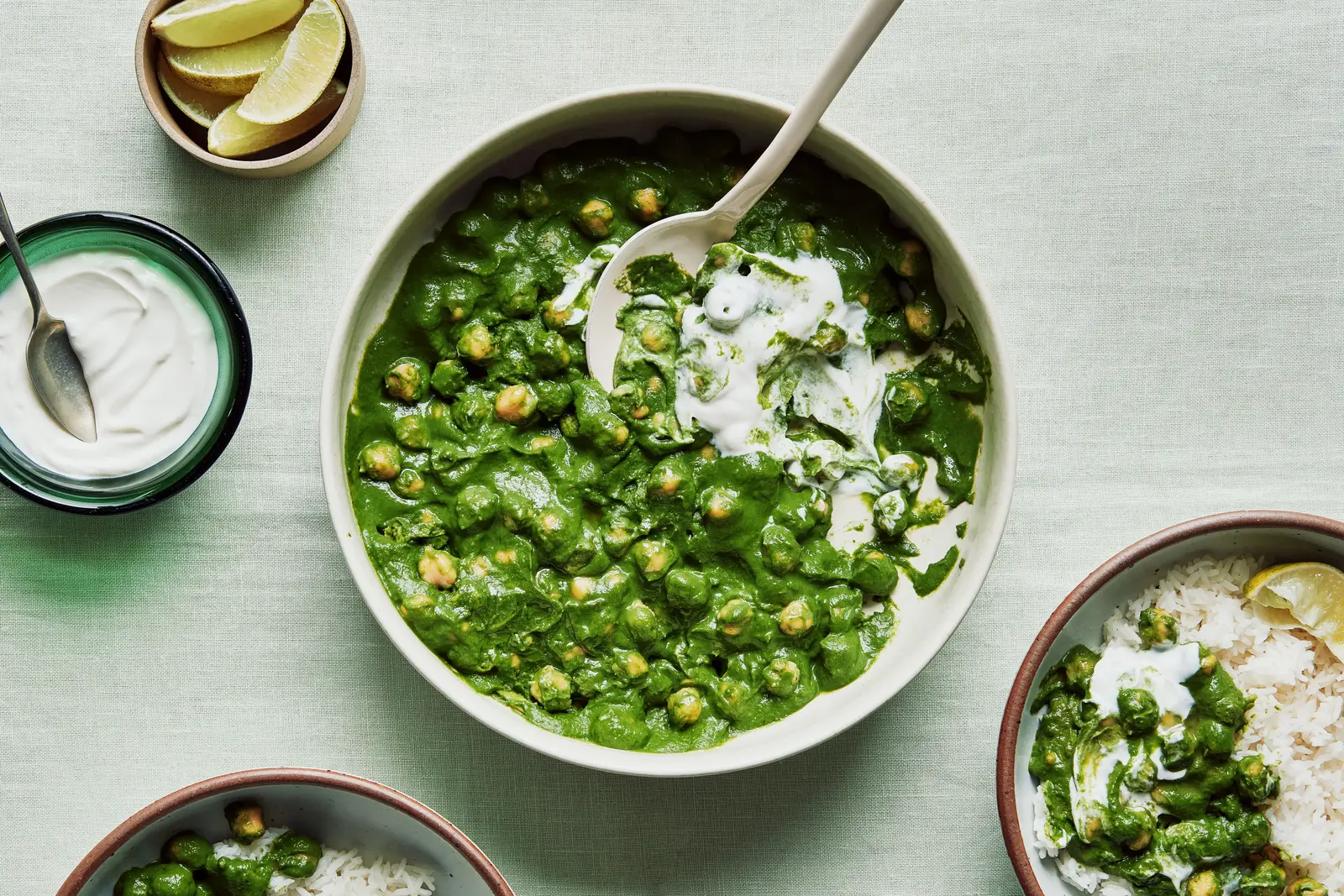 Chickpea Saag: A Quick, Hearty Twist on Indian Greens