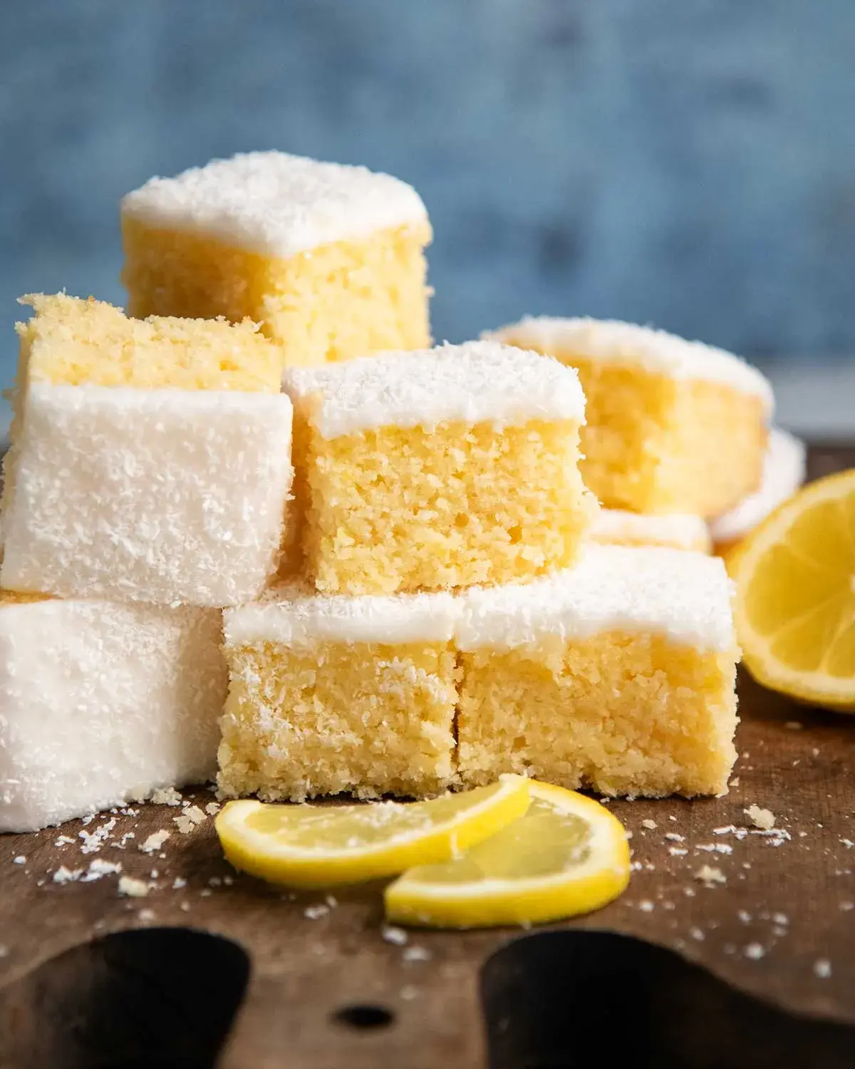 The Classic Australian Lemon Coconut Slice