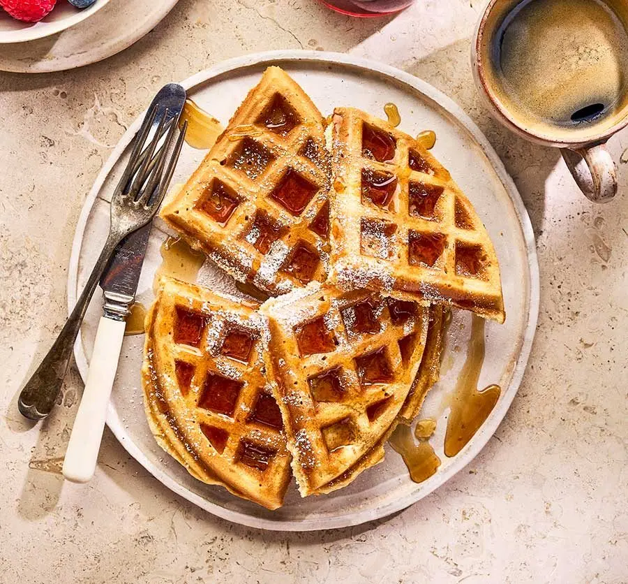 Classic Waffles Made Simple With One Batter