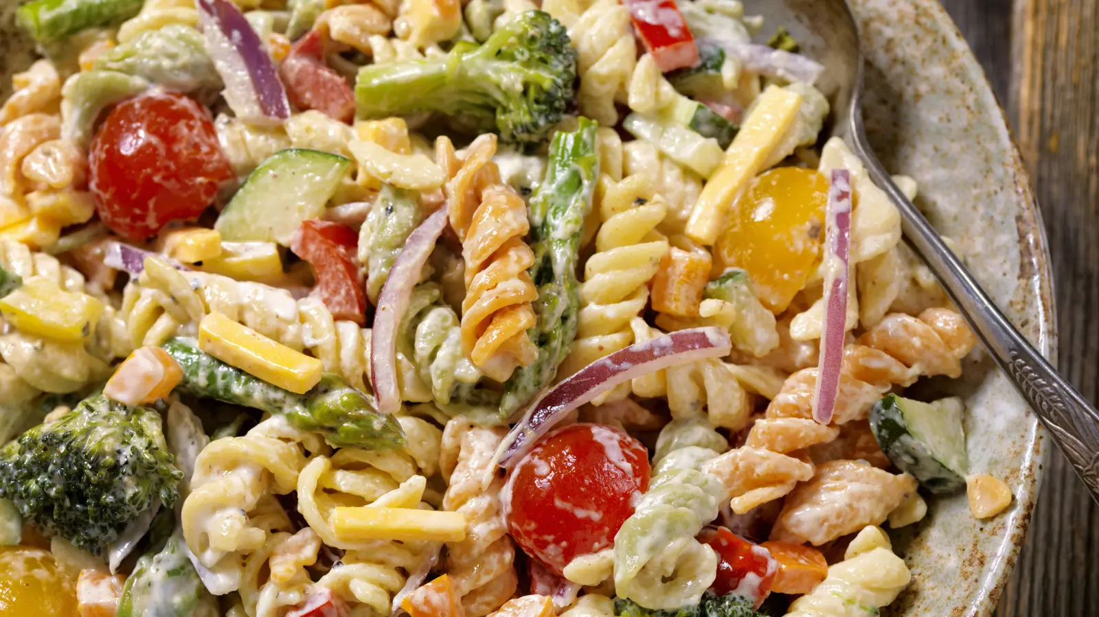 Pasta Salad Gets a Creamy Upgrade That Boosts Flavor Tenfold