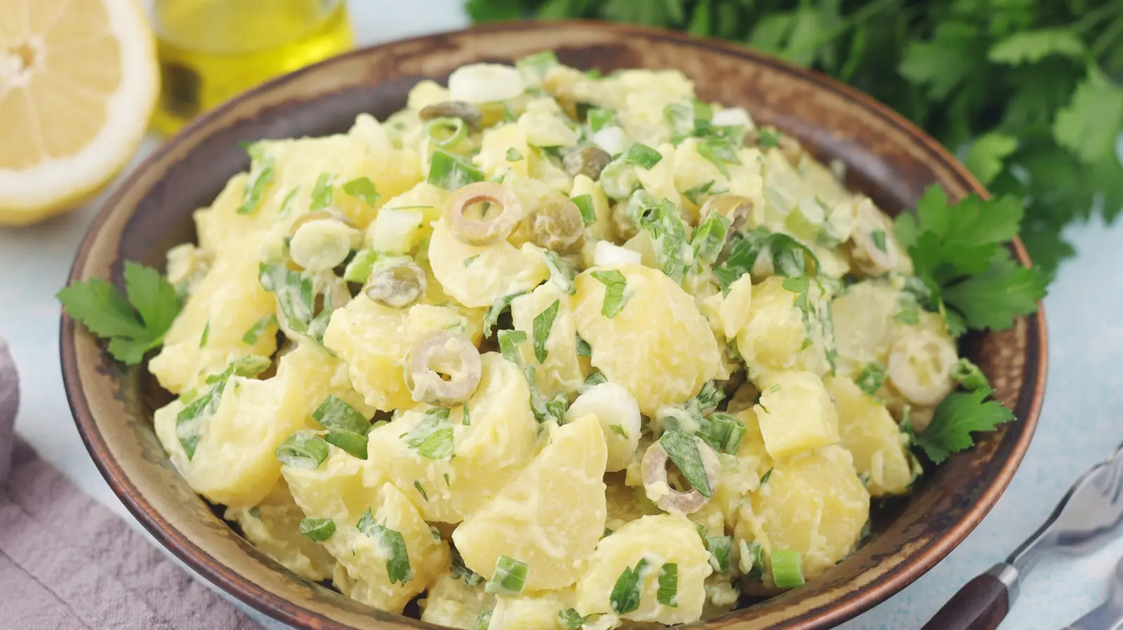 This creamy cream doubles your potato salad taste