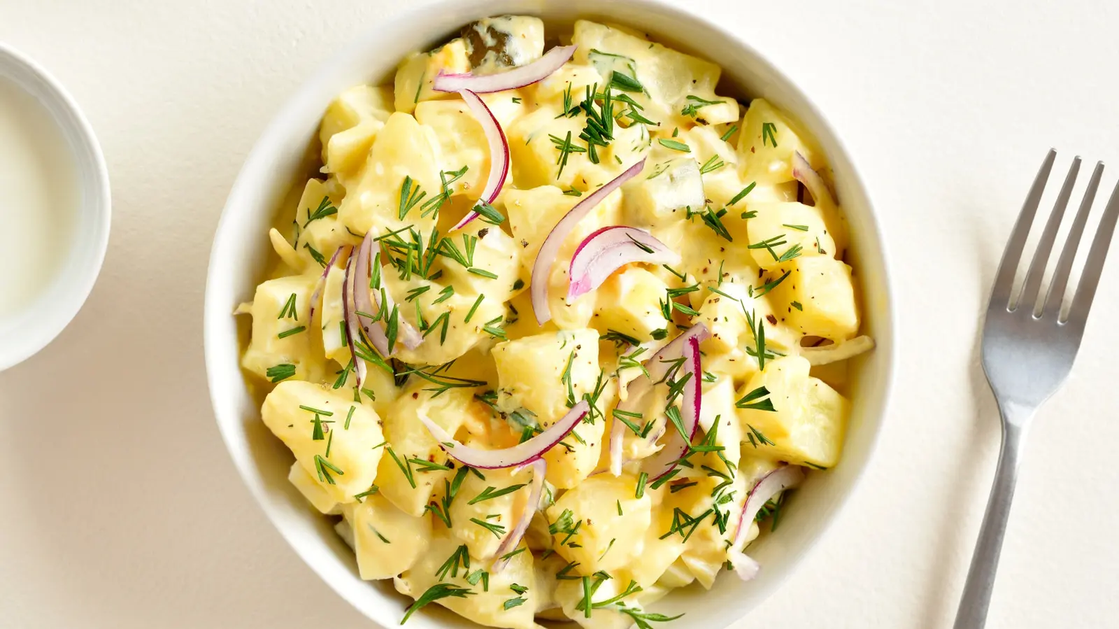 The Creamy Addition Your Potato Salad Needs Will Pack A Major Texture (And Protein) Boost