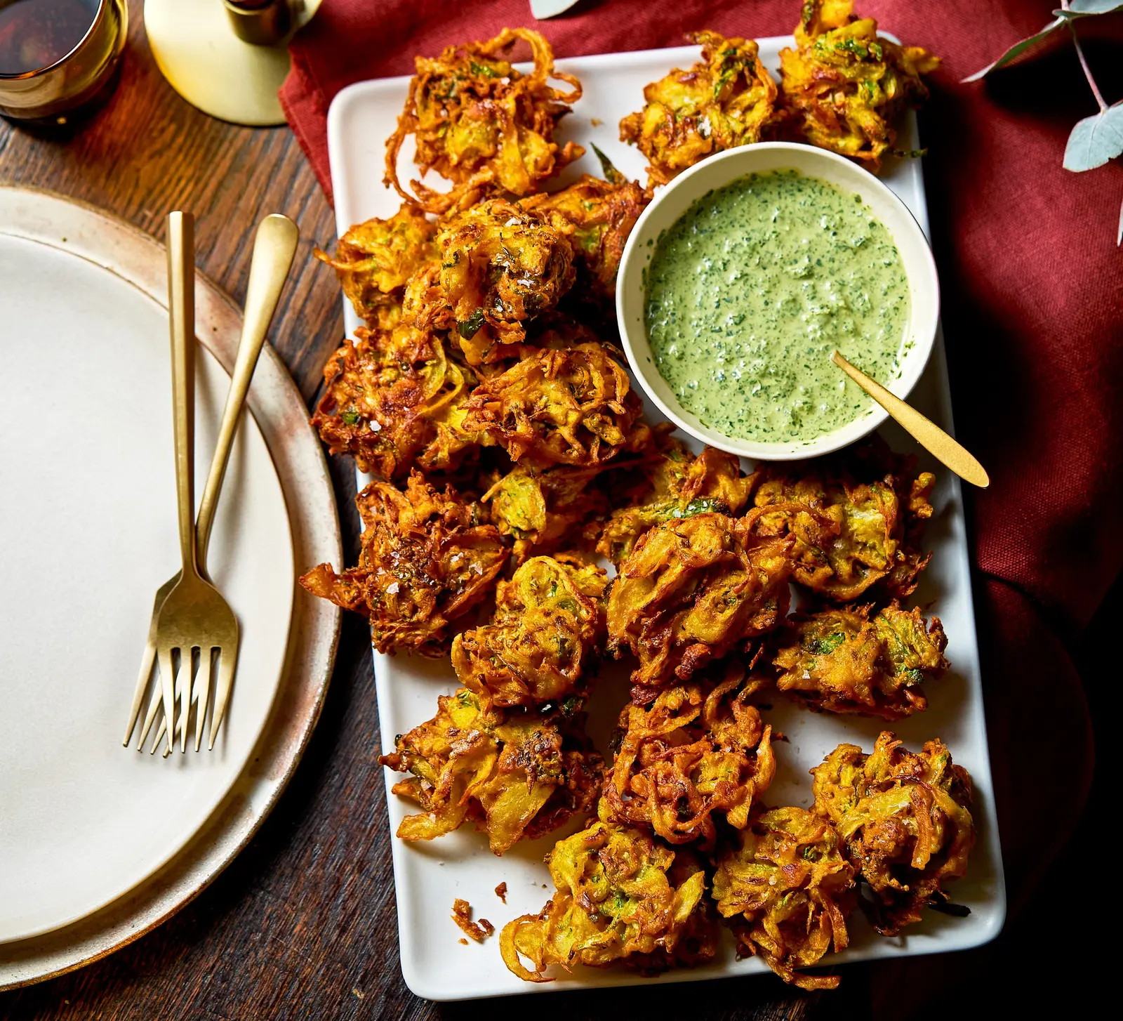 Crispy Brussels Sprout Bhajis: A New Twist on a Traditional Snack