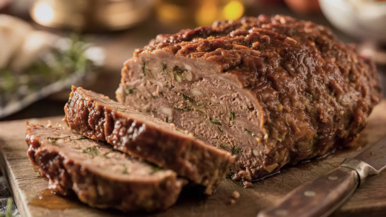 Give Bland Meatloaf A Tangy Flavor By Swapping The Ketchup With A Fall Inspired Glaze