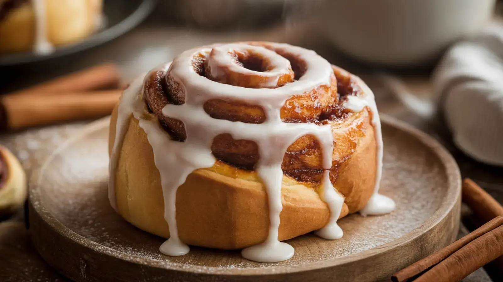 Give Cinnamon Rolls A Mouthwatering Flavor Boost With A Half Cup Of This Sweet Drink In The Dough