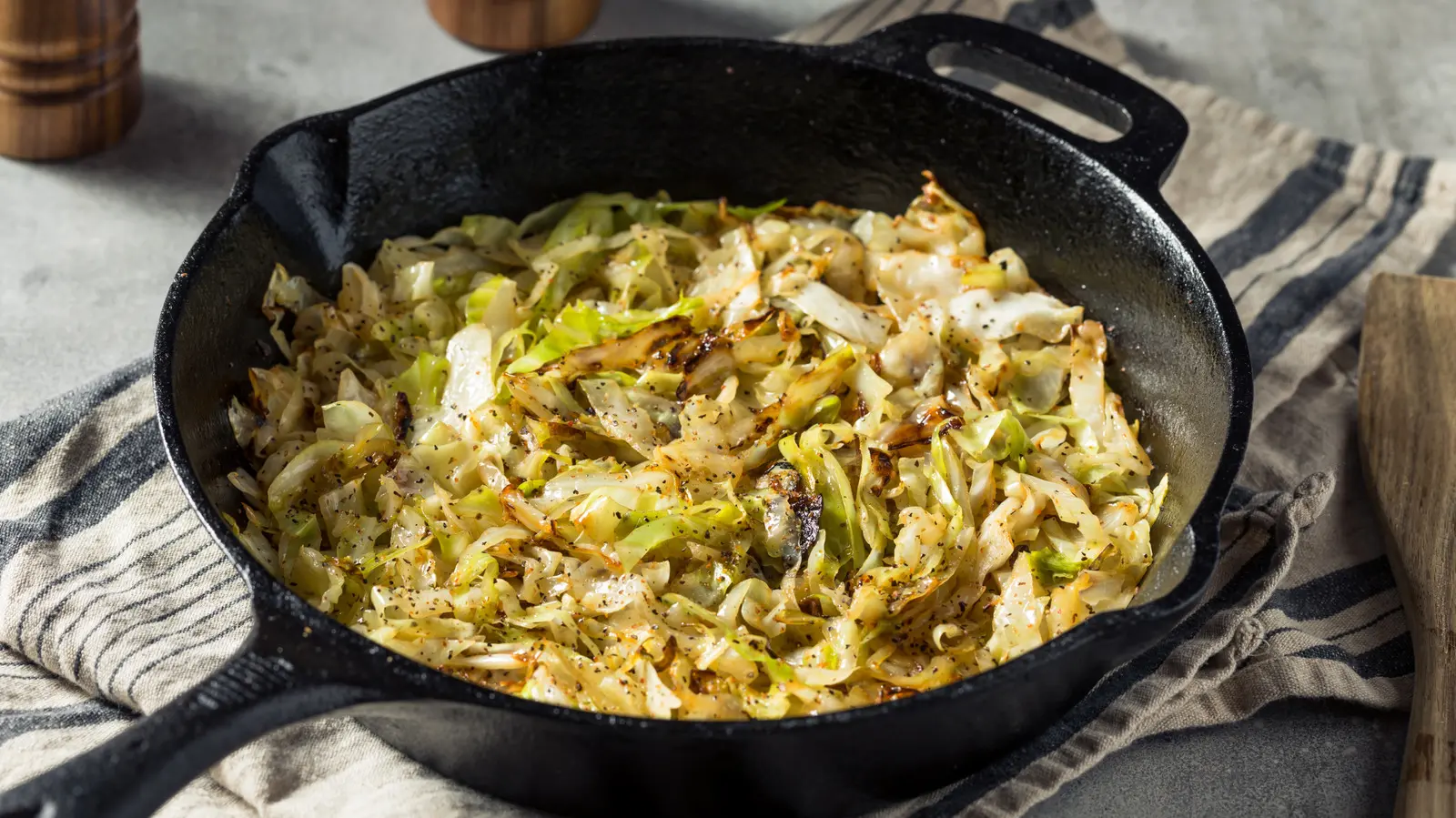 Flavorful Sauteed Cabbage Gets a Greek Twist