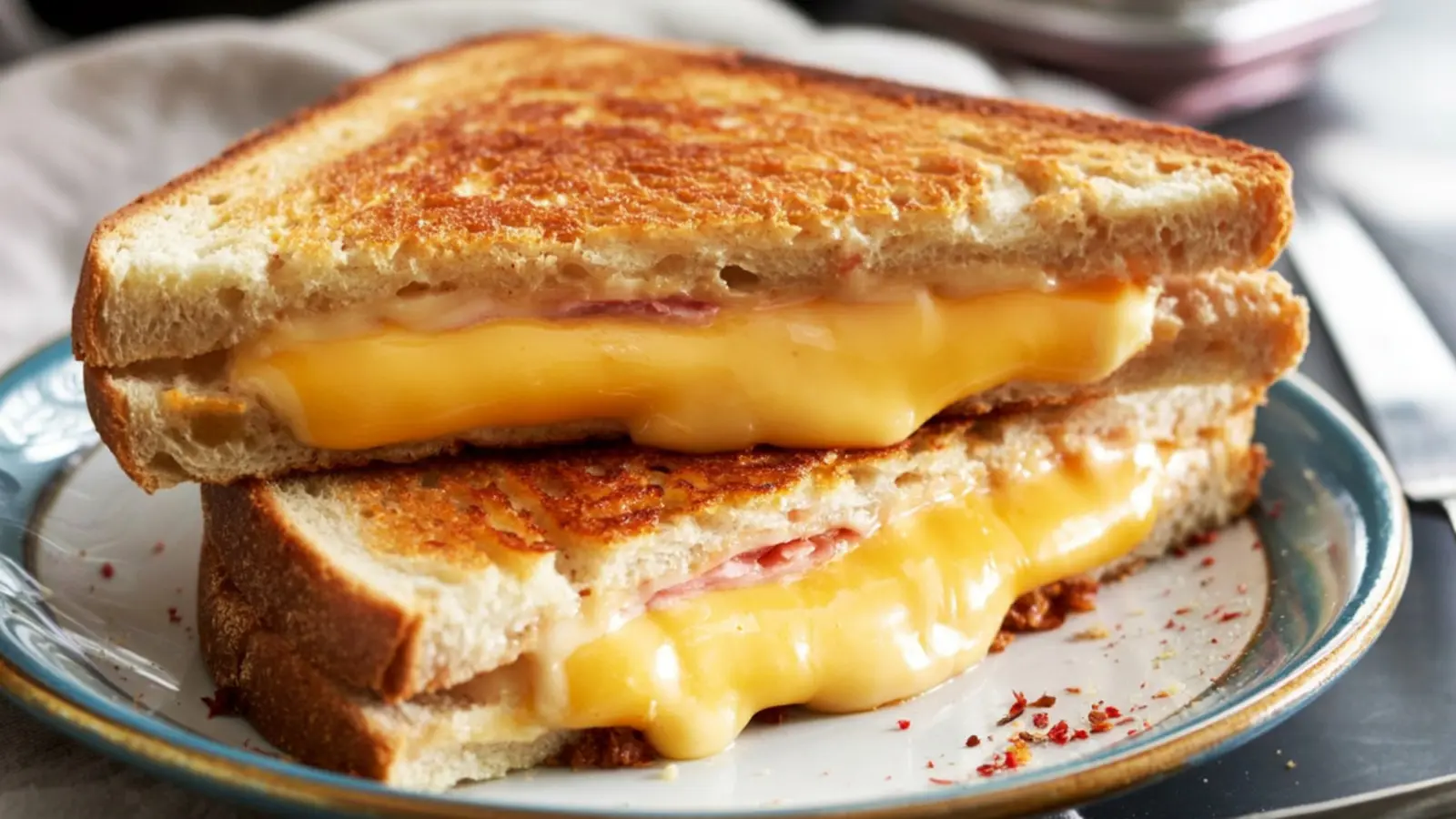 Grilled Cheese Gets a French‑Toast Upgrade with Tomato Soup