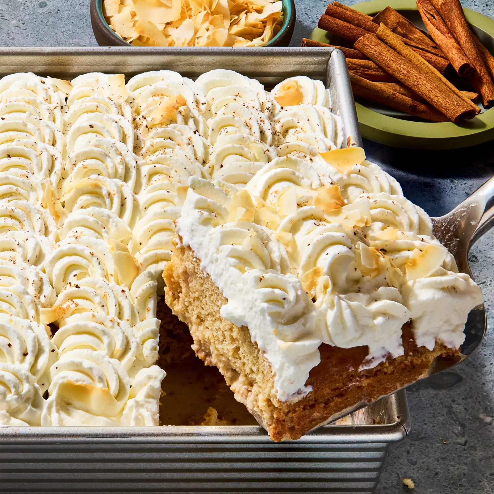 Tres Leches Cake Gets a Triple Take on the Baking Stage