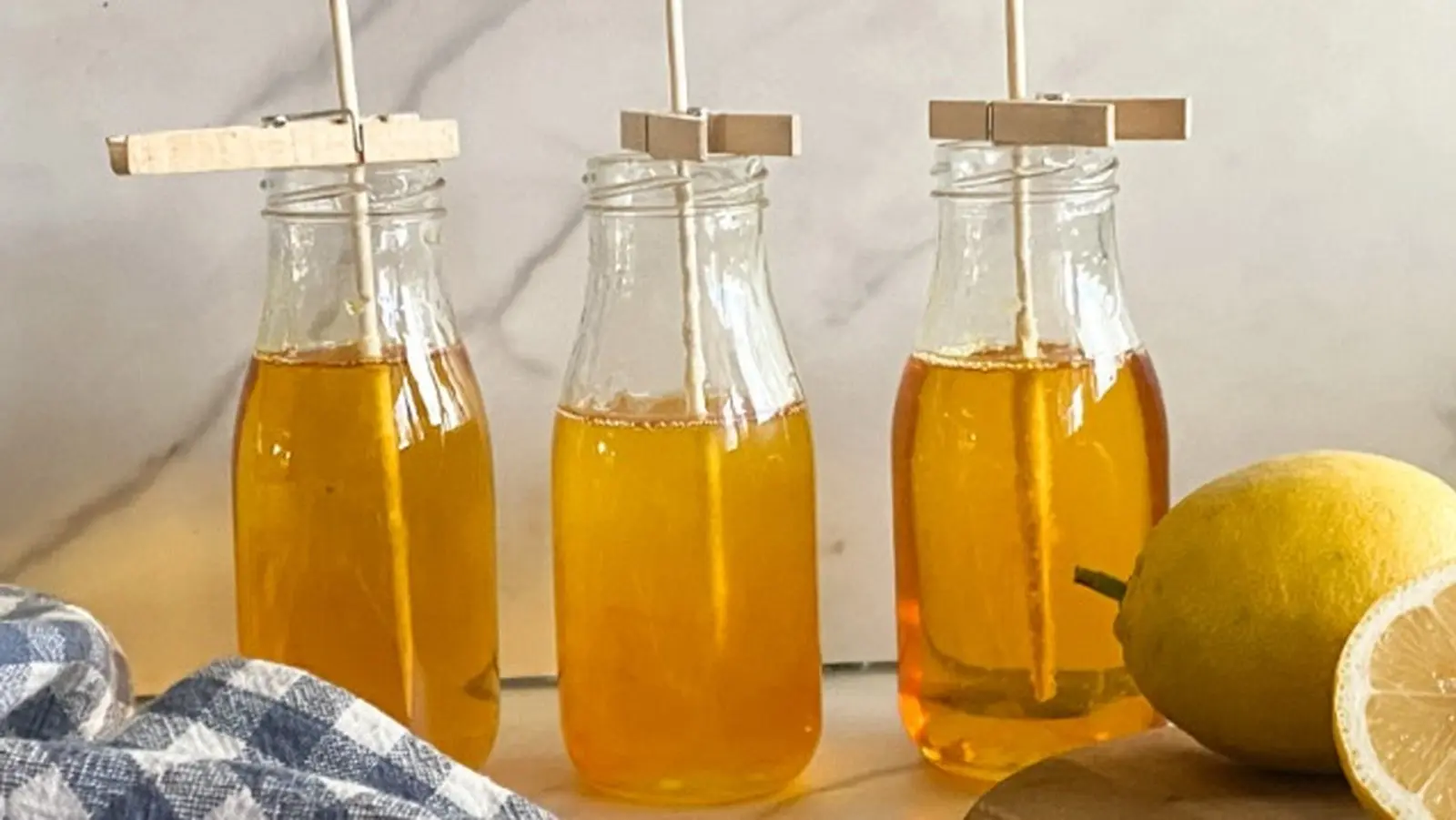 Reviving Classic Rock Candy: A Simple Recipe of Sugar, Water, and Lemon
