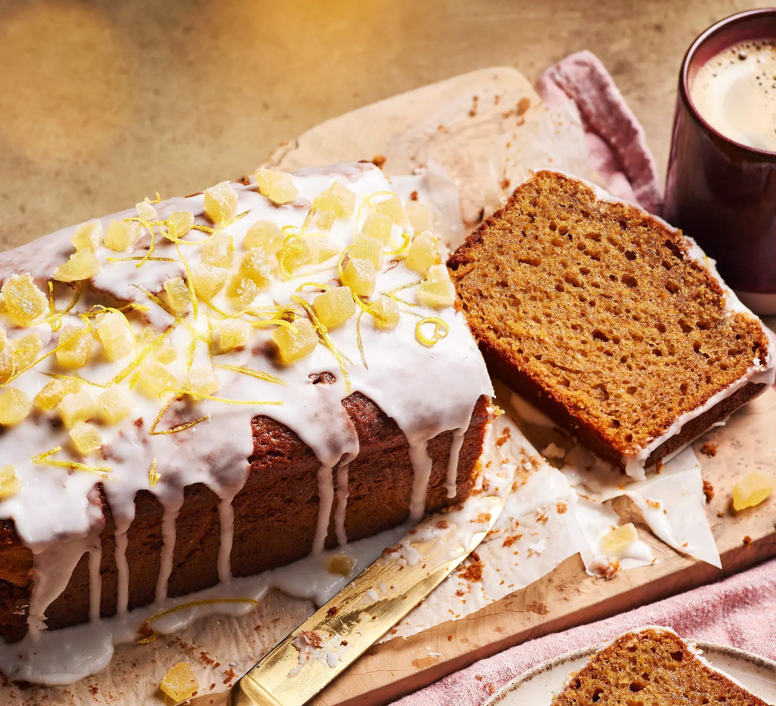 A Zesty Twist on Traditional Gingerbread