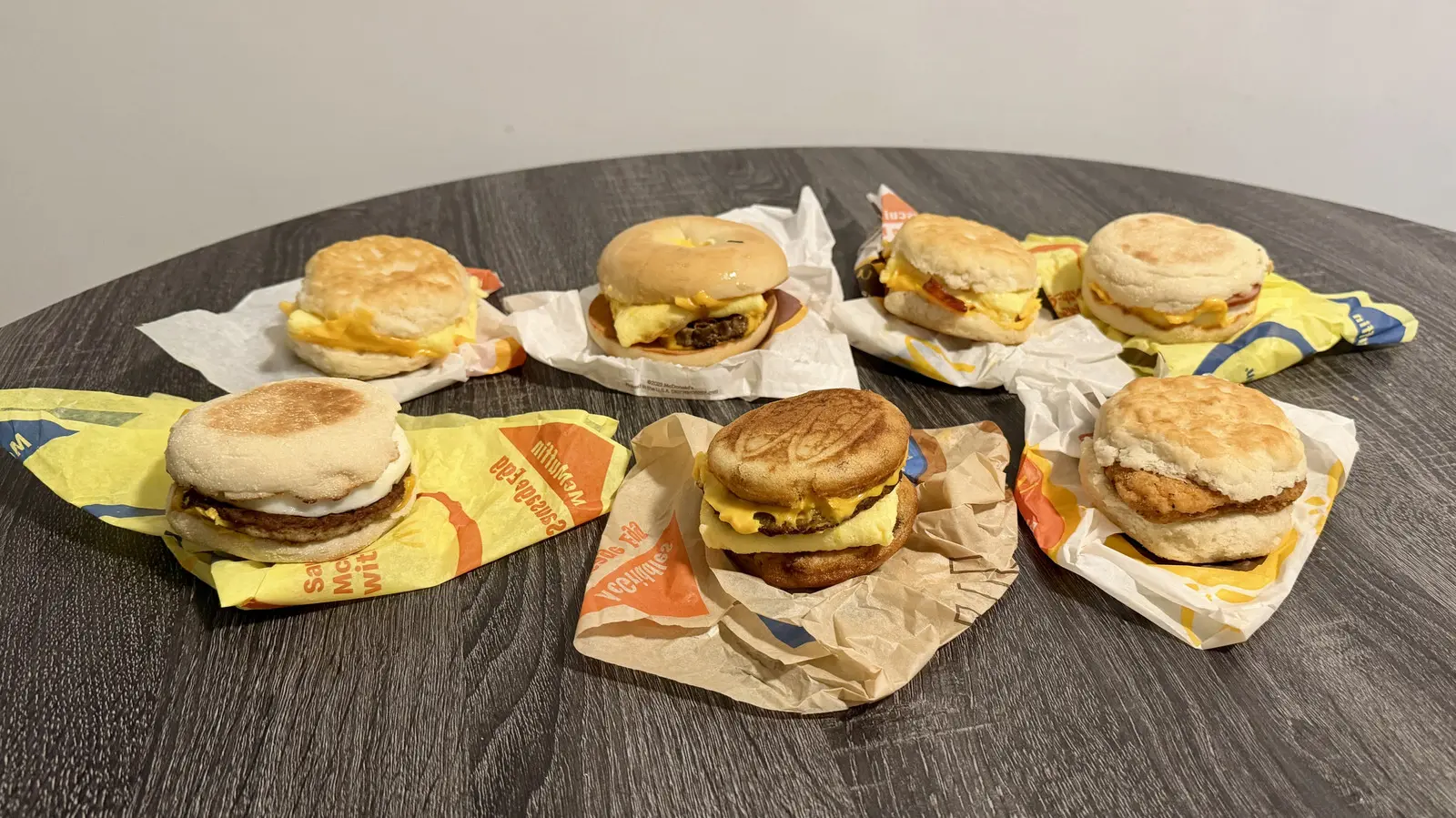 McDonald's Breakfast Sandwiches Ranked by Taste Testers