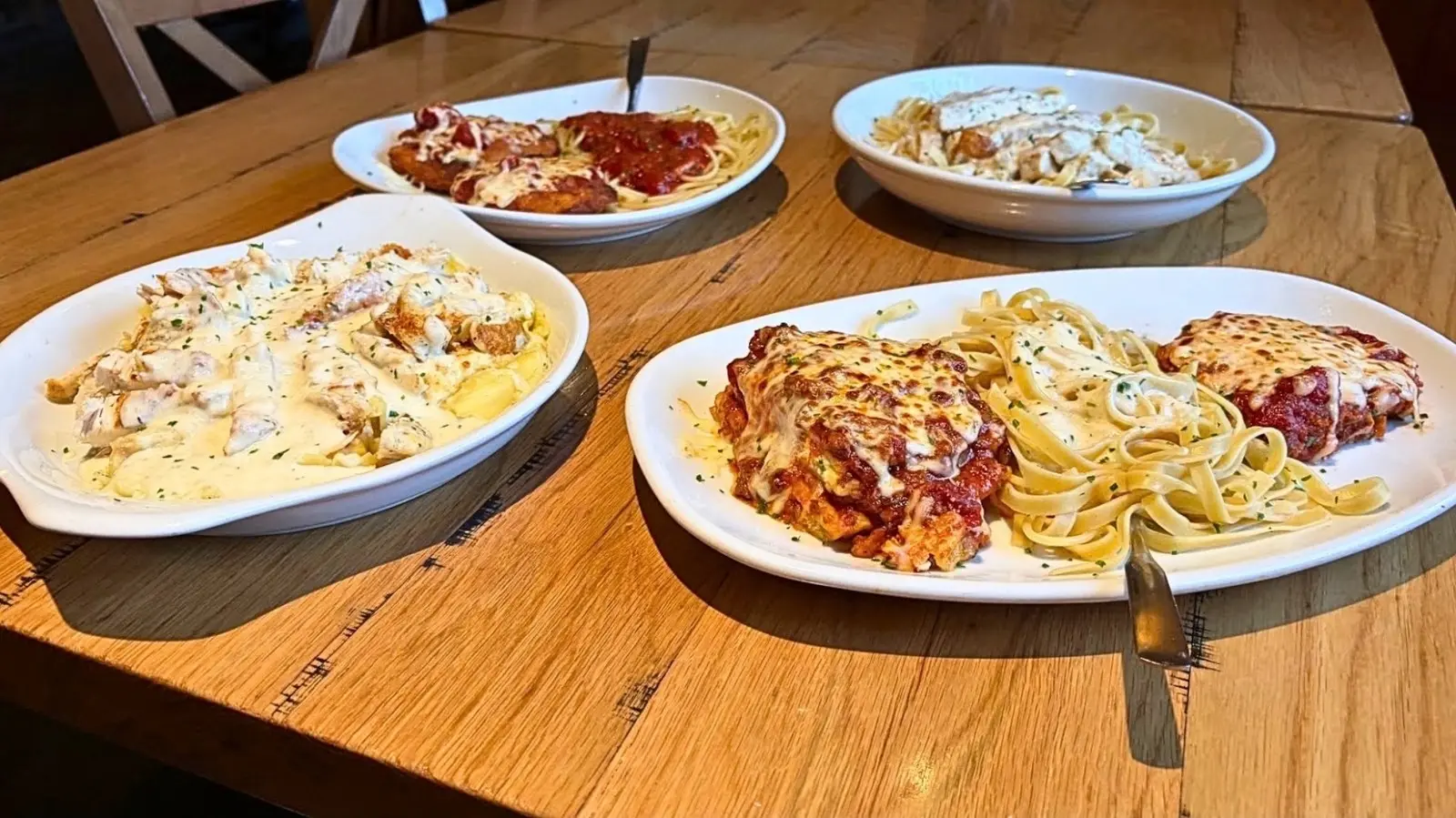 Ranking The Top Olive Garden Pasta Entrees From Worst To Best