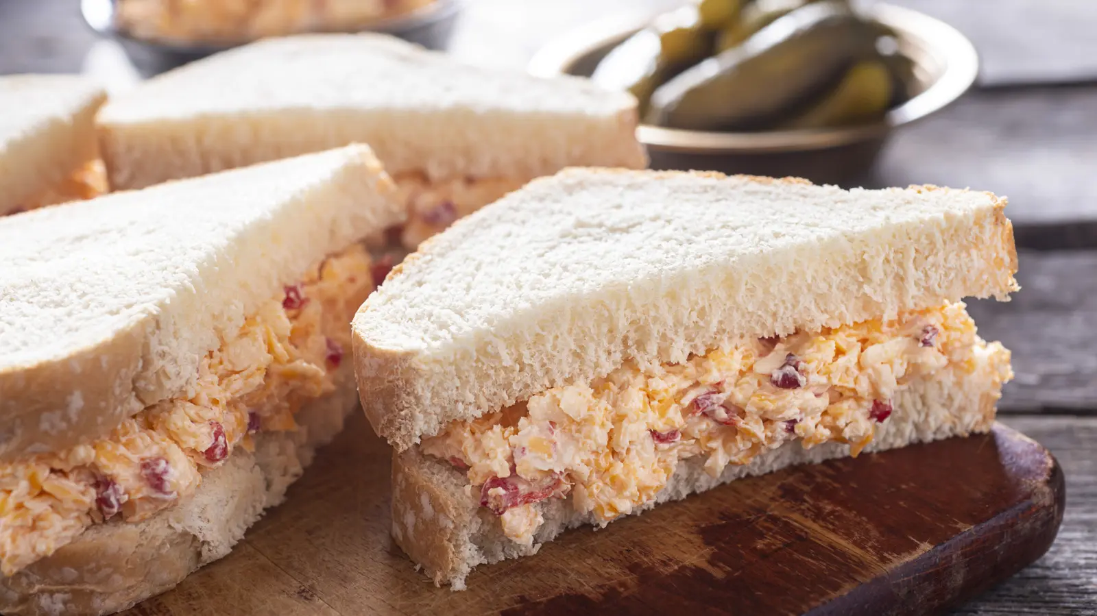 A Simple Addition Elevates Pimento Cheese Sandwiches to Gourmet Status