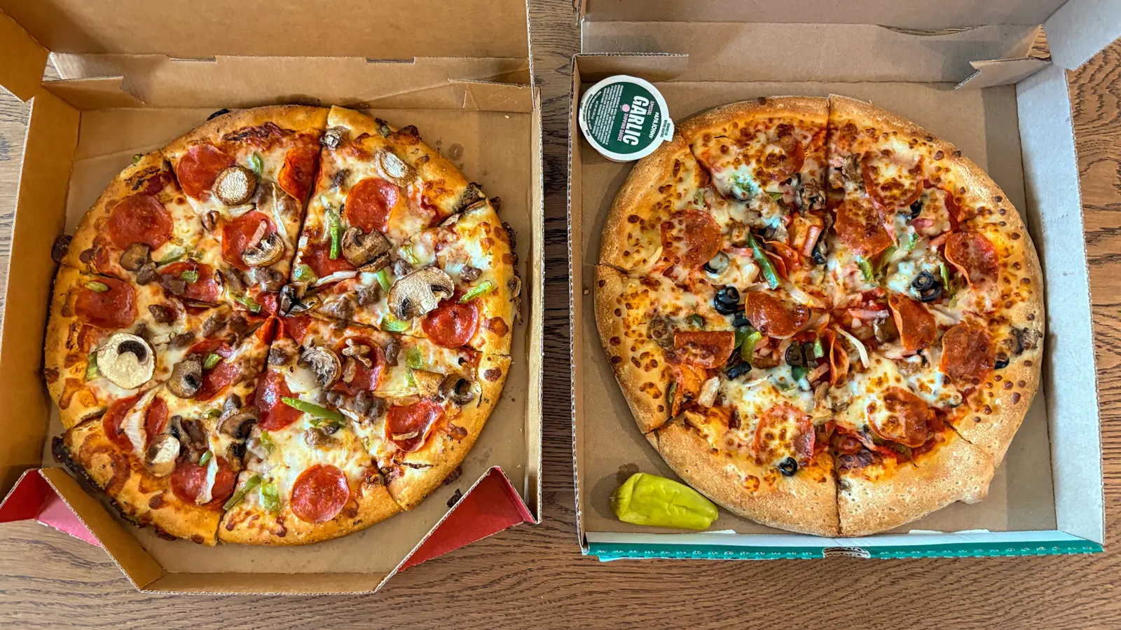 Pizza Hut vs Papa Johns: Which Chain Makes the Better Supreme Pizza?