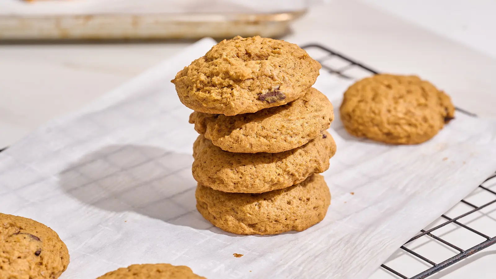 Pumpkin Chocolate Chip Cookies Bring Bakery-Style Comfort to Fall Baking