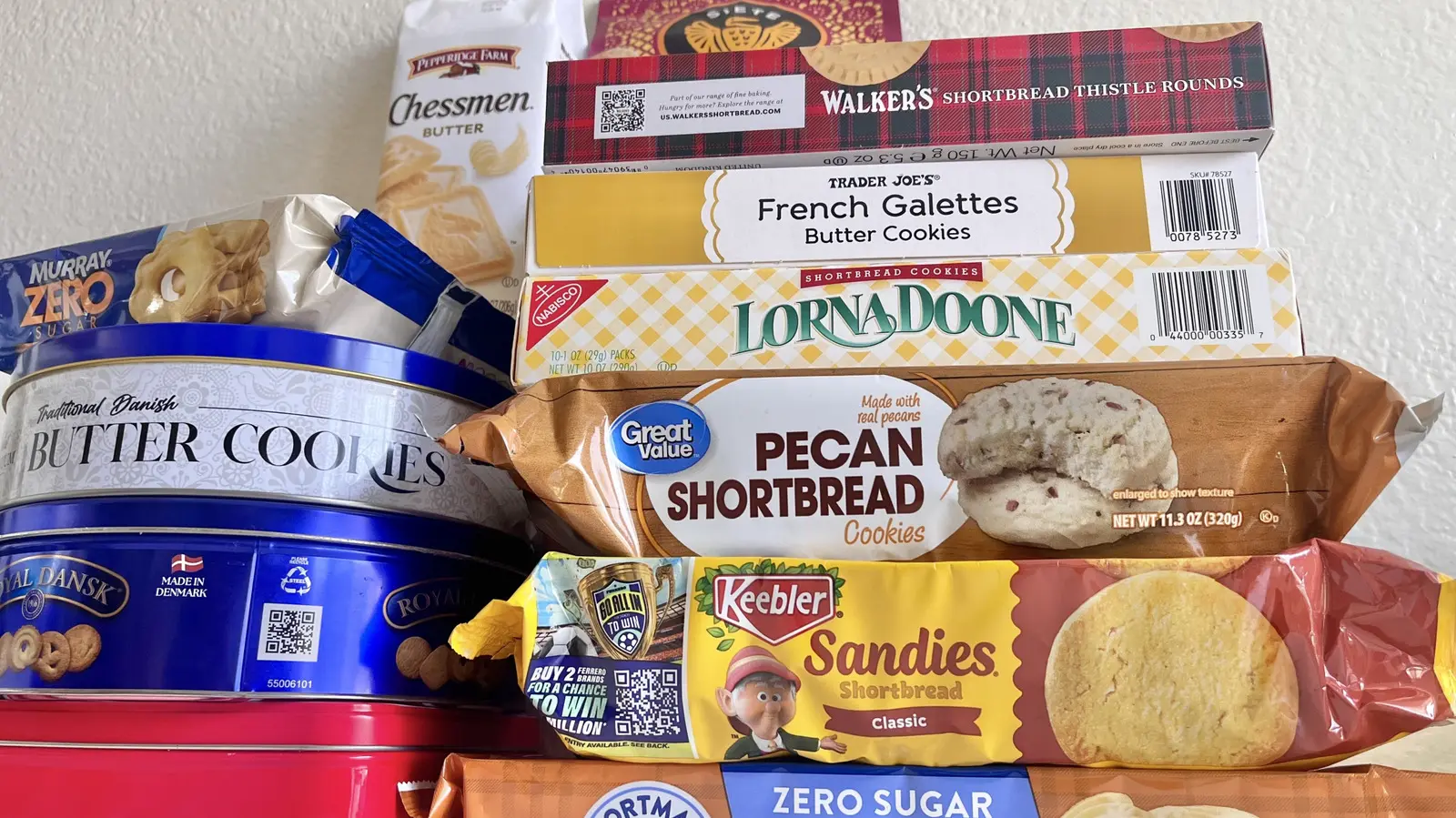 Trader Joe's French Galettes Butter Cookies Outshine Classic American Brands