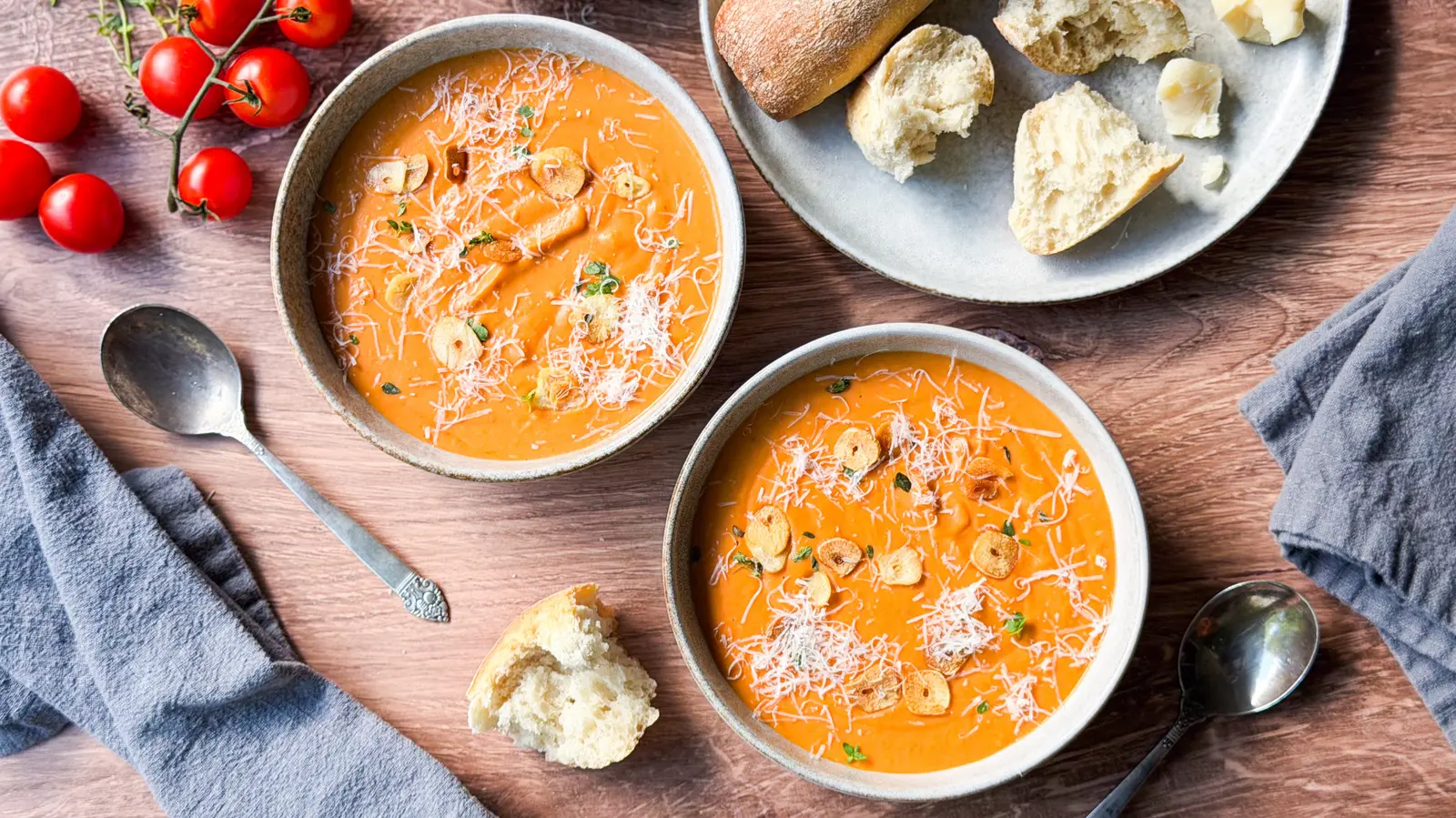 Ultra‑Creamy White Bean Tomato Soup